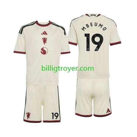 Billige Fotballdrakter Manchester United Bryan Mbeumo 19 Barn Tredjedraktsett 2026/27 Kortermet